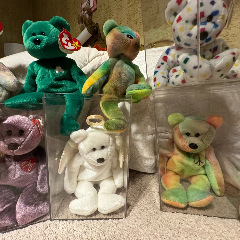 Rare vtg authentic TY Beanie Baby LOT.